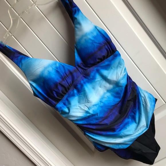 Jantzen Swim Jantzen One Piece Swimsuit Bathing Suit Swim Ombr